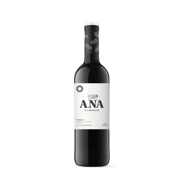 Ana & Lascellas Tinto Roble - Caja de 6 Botellas