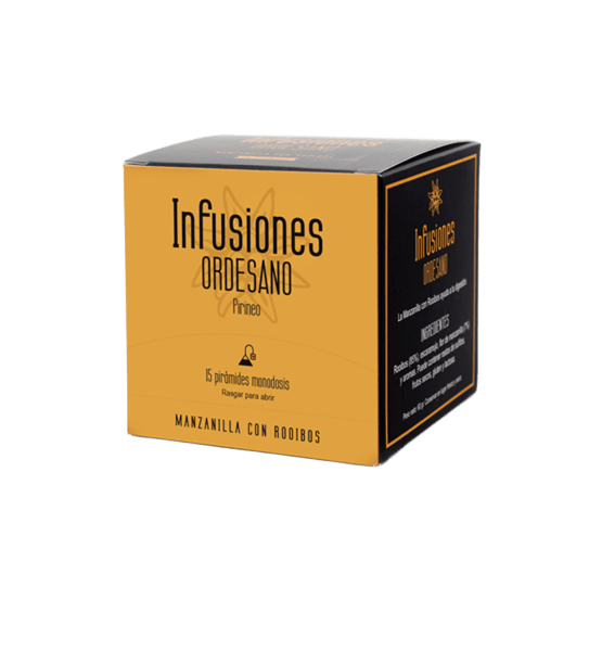 Infusión de Manzanilla y Rooibos