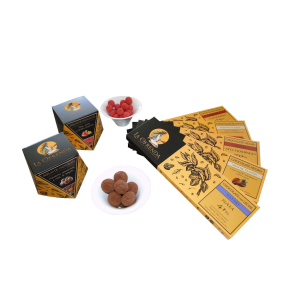 Lote de 2 Cajas de Perlas y 5 Tabletas de Chocolate